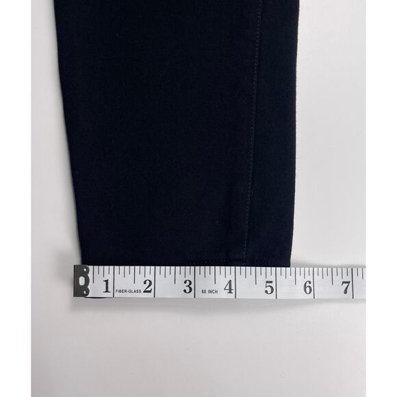 Paige Black Stretch Skinny Jeggings Zip Pocket Size 29 - Picture 9 of 10